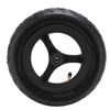 Electric Scooter Replacement Wheel 10 Inch Scooter Rear Wheel Rubber Electric Scooter Auxiliary Wheel Rear Tire for Replacement