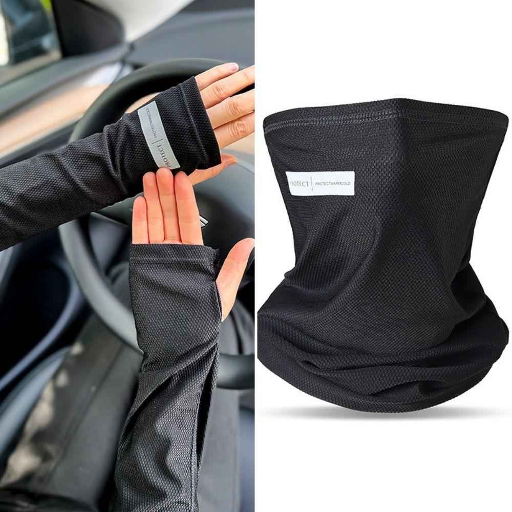 Thin Ice Sleeved UV Resistant Loose Hand Sleeves Arm Protection UV Resistant Sleeves  Outdoor