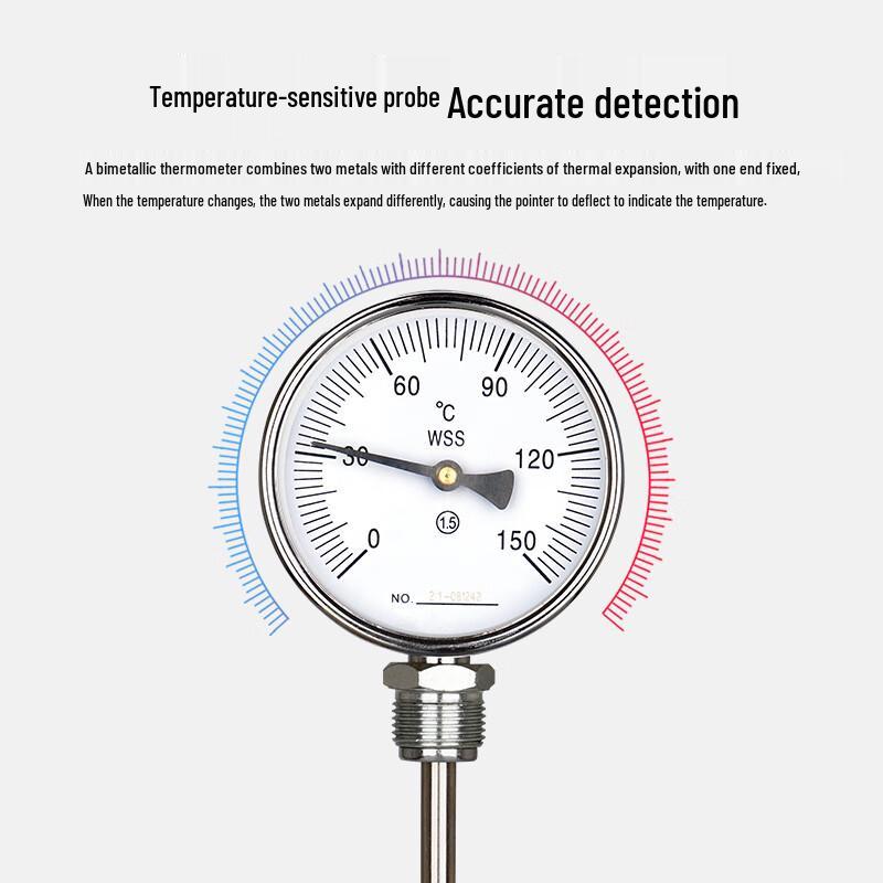 Industrial Bimetal Thermometer