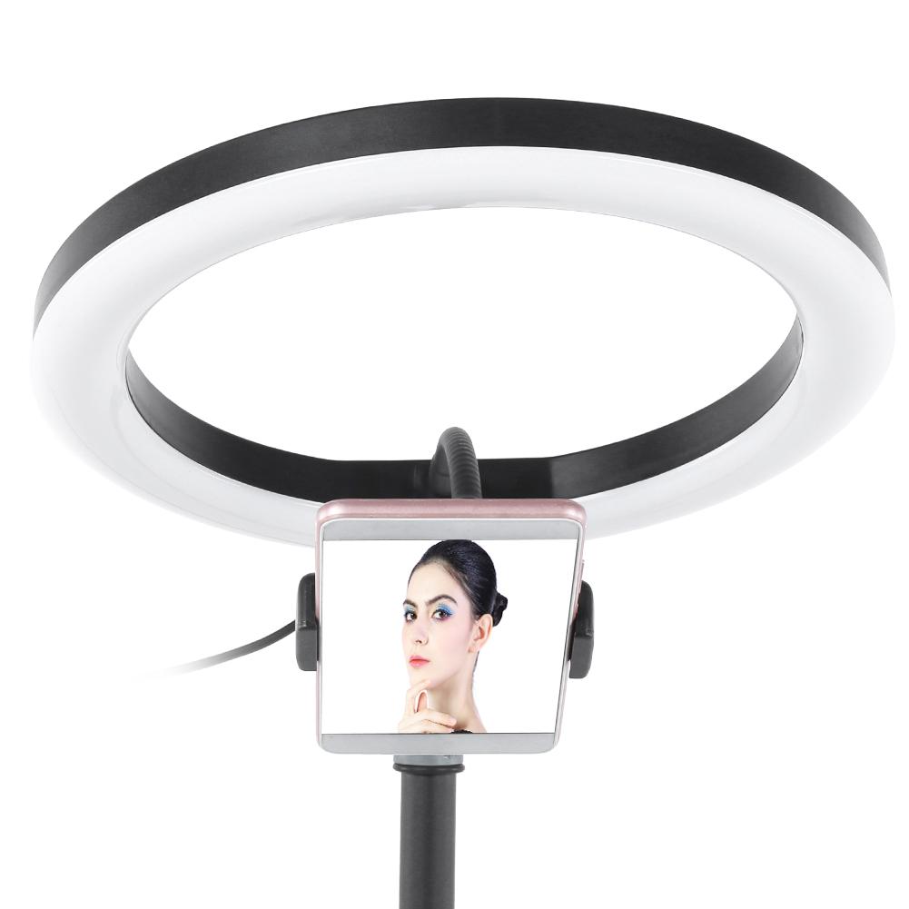 10Inch Ring Light RGB LED Dimming Video Studio Fill Light 3200‑6400K for Vlog Digital Camera