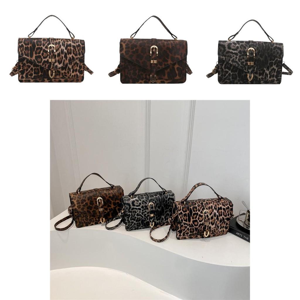 Eyecatching Leopard Retro Print Crossbody Bag For Women With Comfortable Single Strap And Stylish Design Perfect For Use Daily