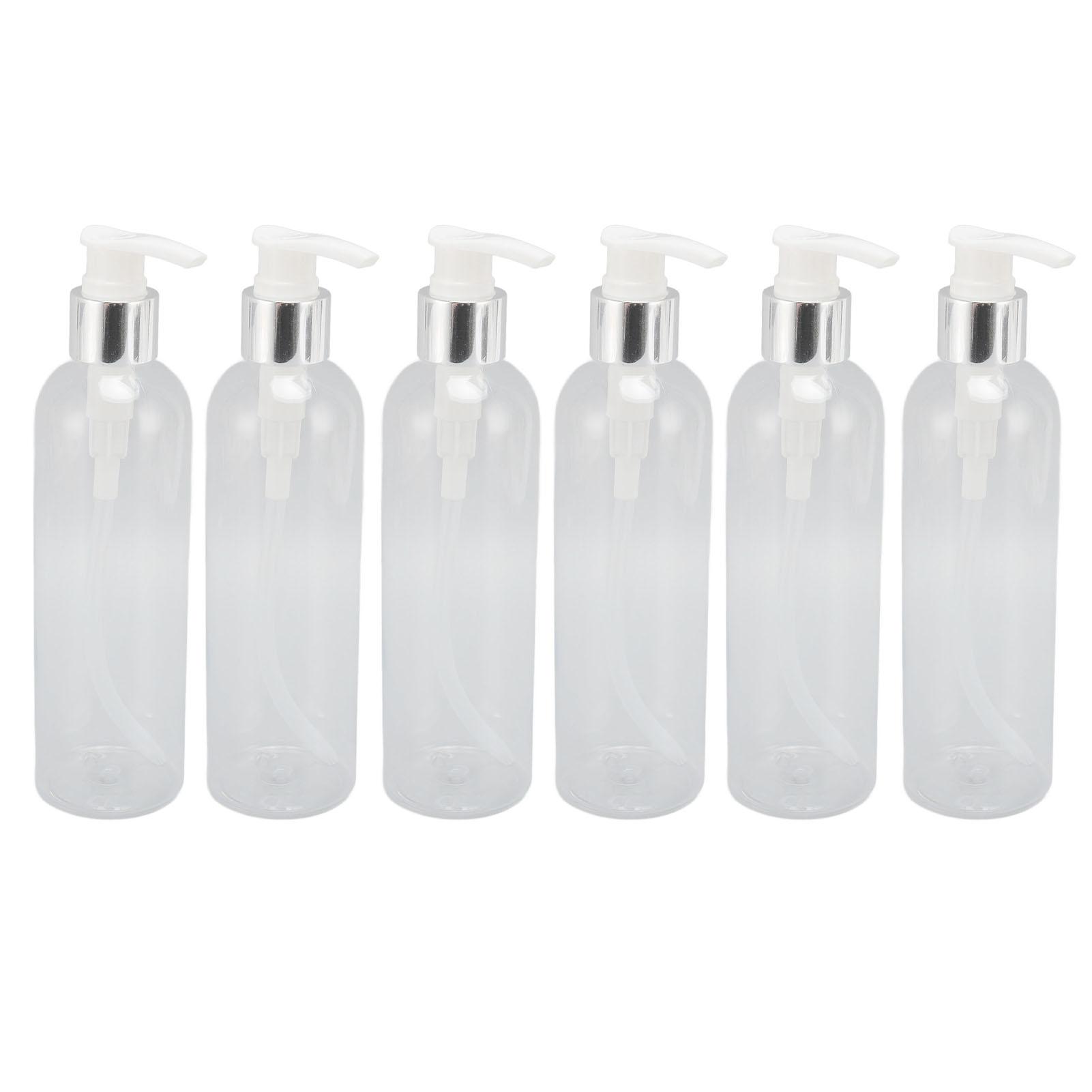 

Прозрачный пластиковый дозатор для бутылок с насосом, пустой многоразовый дозатор для массажного масла для шампуня