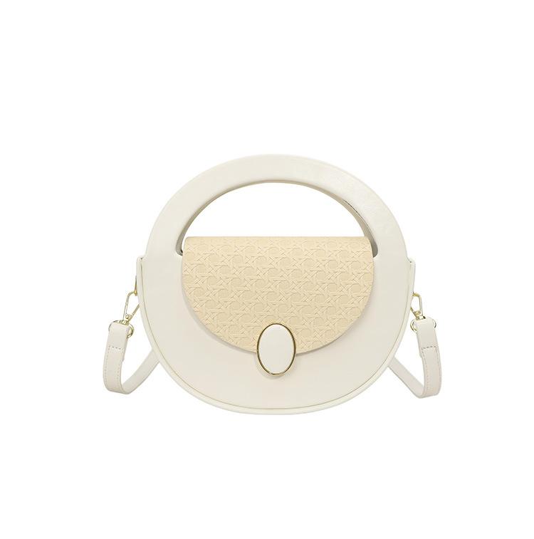 2025 new fashion high-end versatile handbag simple texture trendy shoulder bag Korean version women's bag