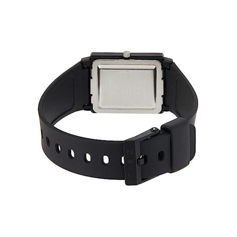 Casio YOUTH series-square three-hand quartz movement Japanese and Korean watch men's watch white dial MQ-38-7A