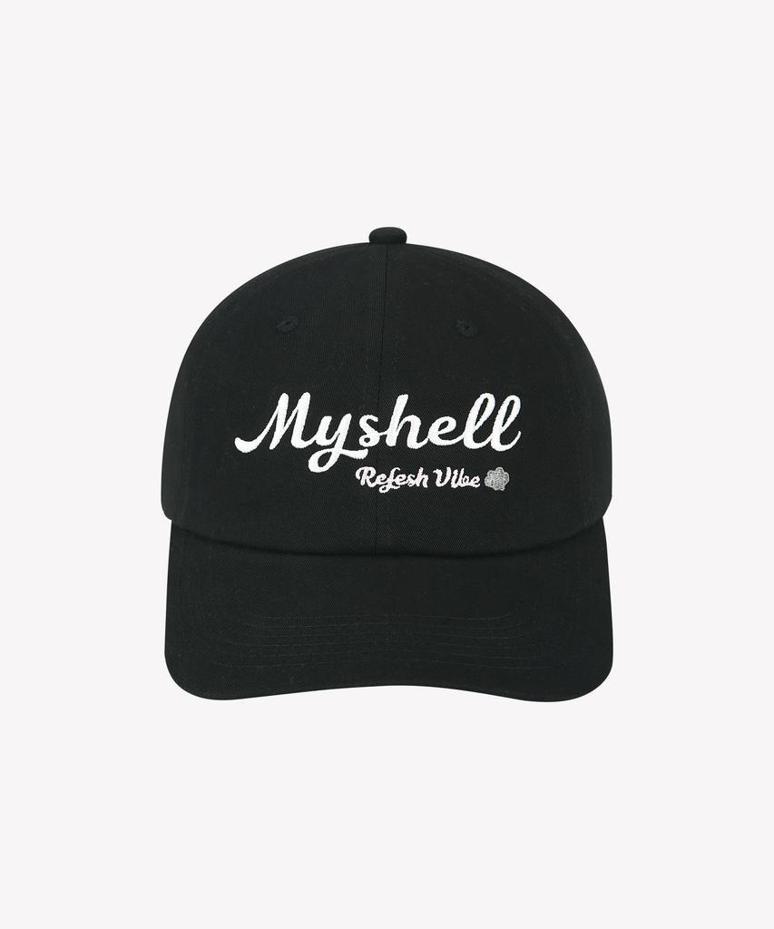 MYSHELL Pigment Lettering Ball Cap_20211Cp