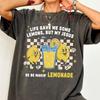 Life Gave Me Lemons Jesus Makin Lemonade Graphic Tee Comfort Colors T-Shirt