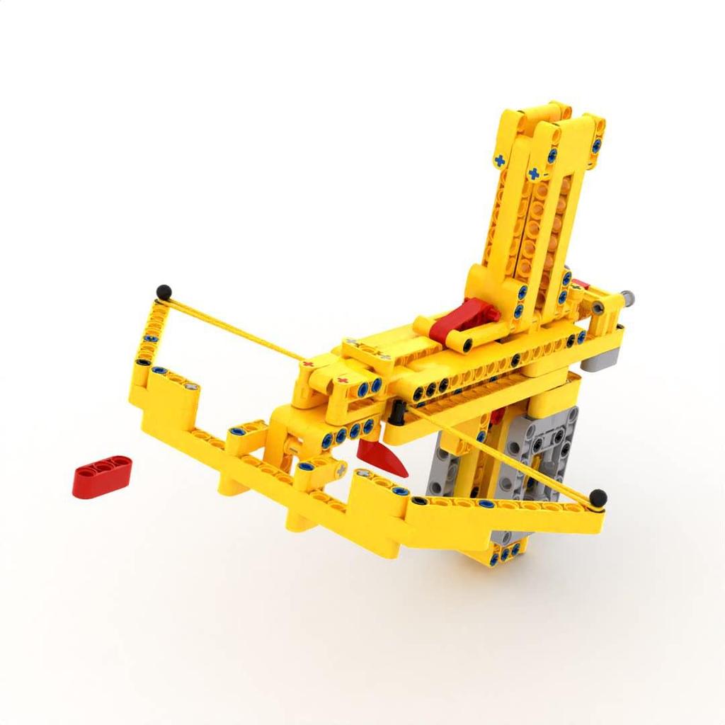 DIY Rapid-Fire Crossbow Building Kit Compatible with LEGO - Educational Toy for Kids