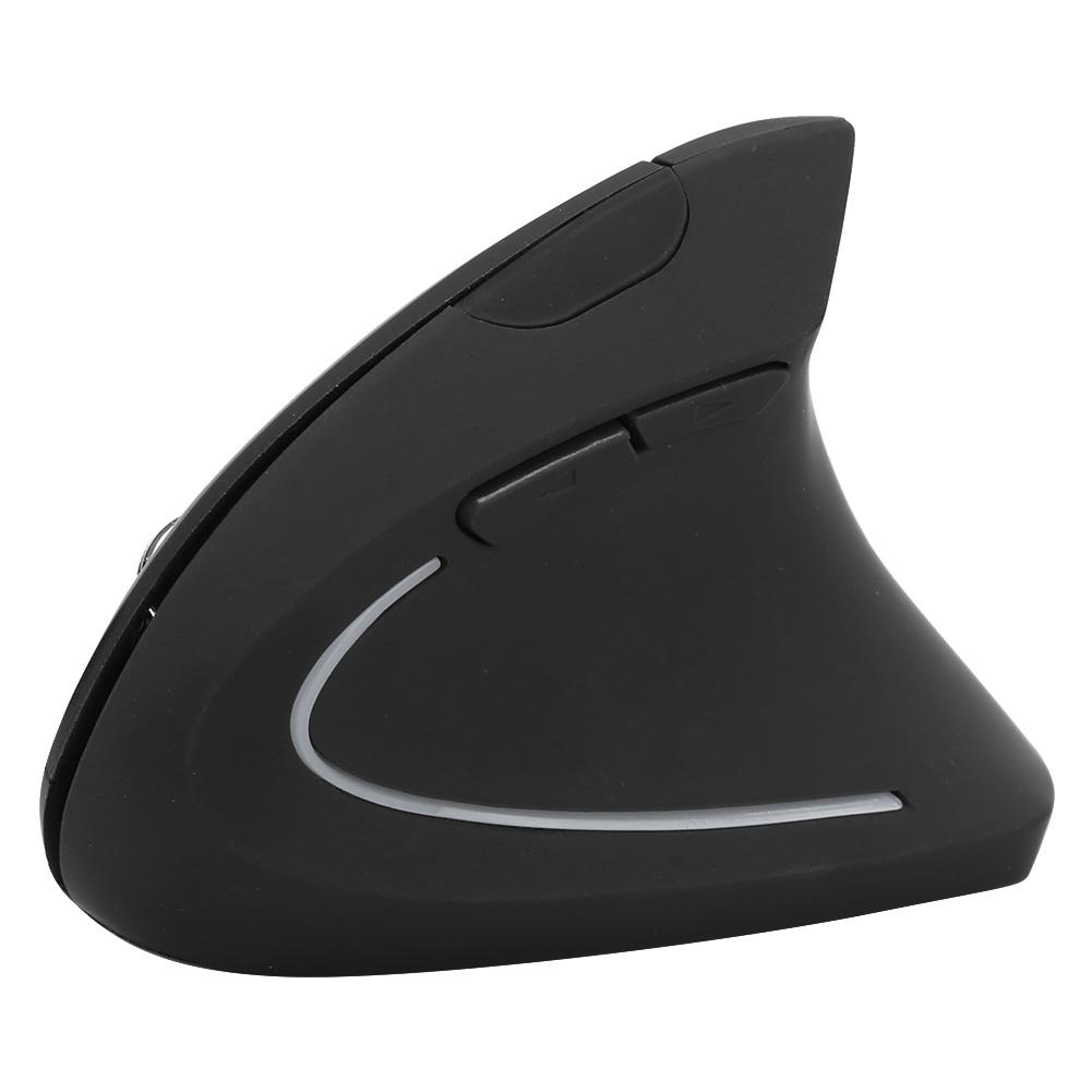 Vertical Mouse Wireless Ergonomic Colorful ABS Upright Office Mouse with Receiver J‑5