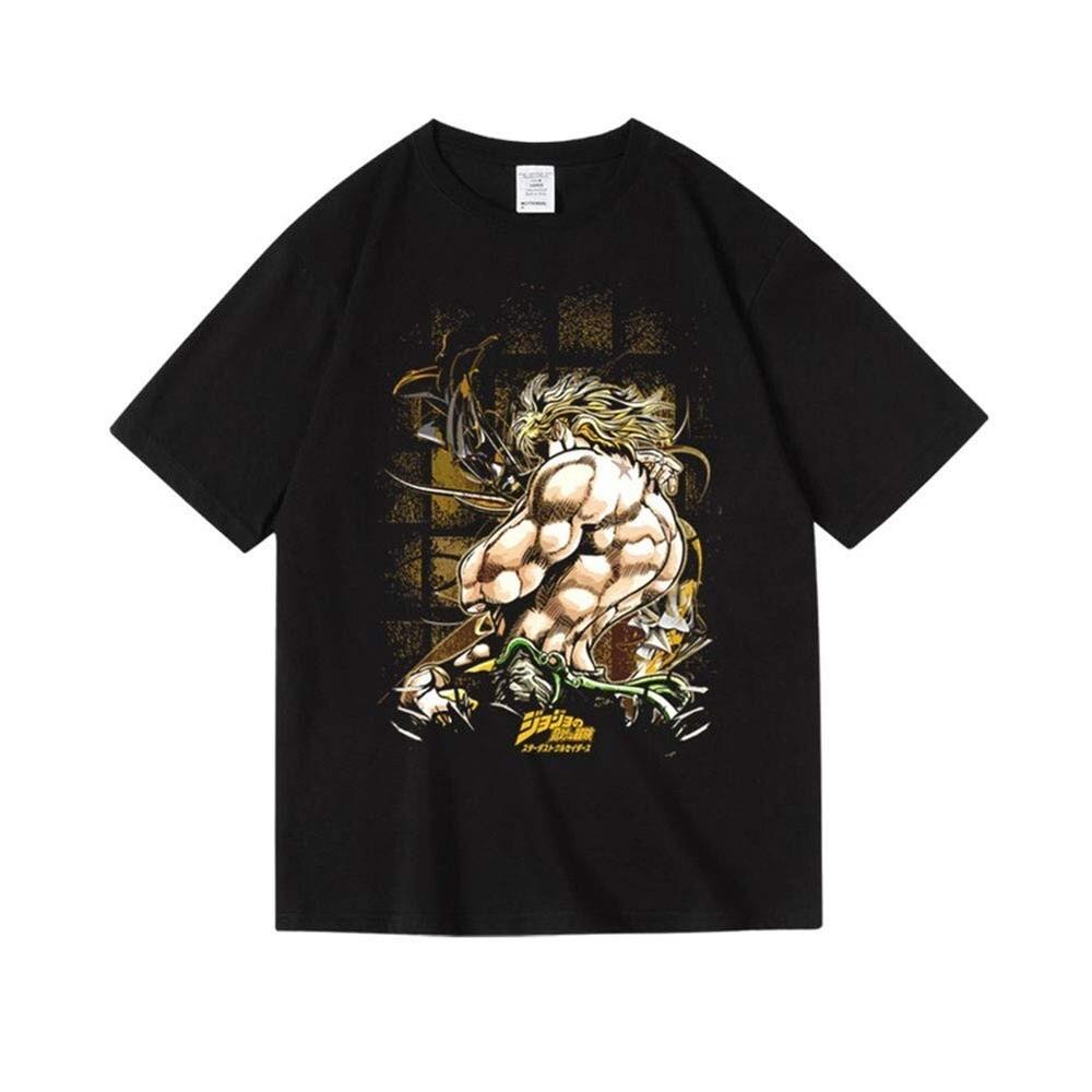 JoJo Bizarre Adventure Shirt Jotaro Kujo Tshirt Dio Giorno T-Shirt Anime Shirt