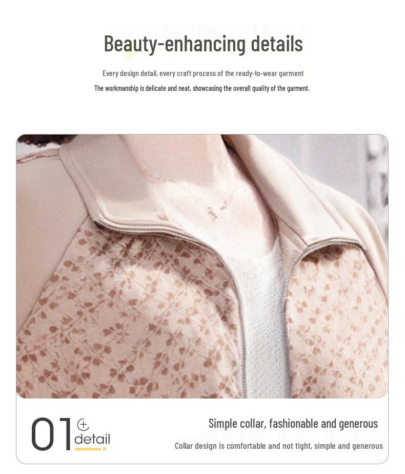 XUEXI Women's Petite Fall Casual Stand-Collar Cardigan & Sport Set