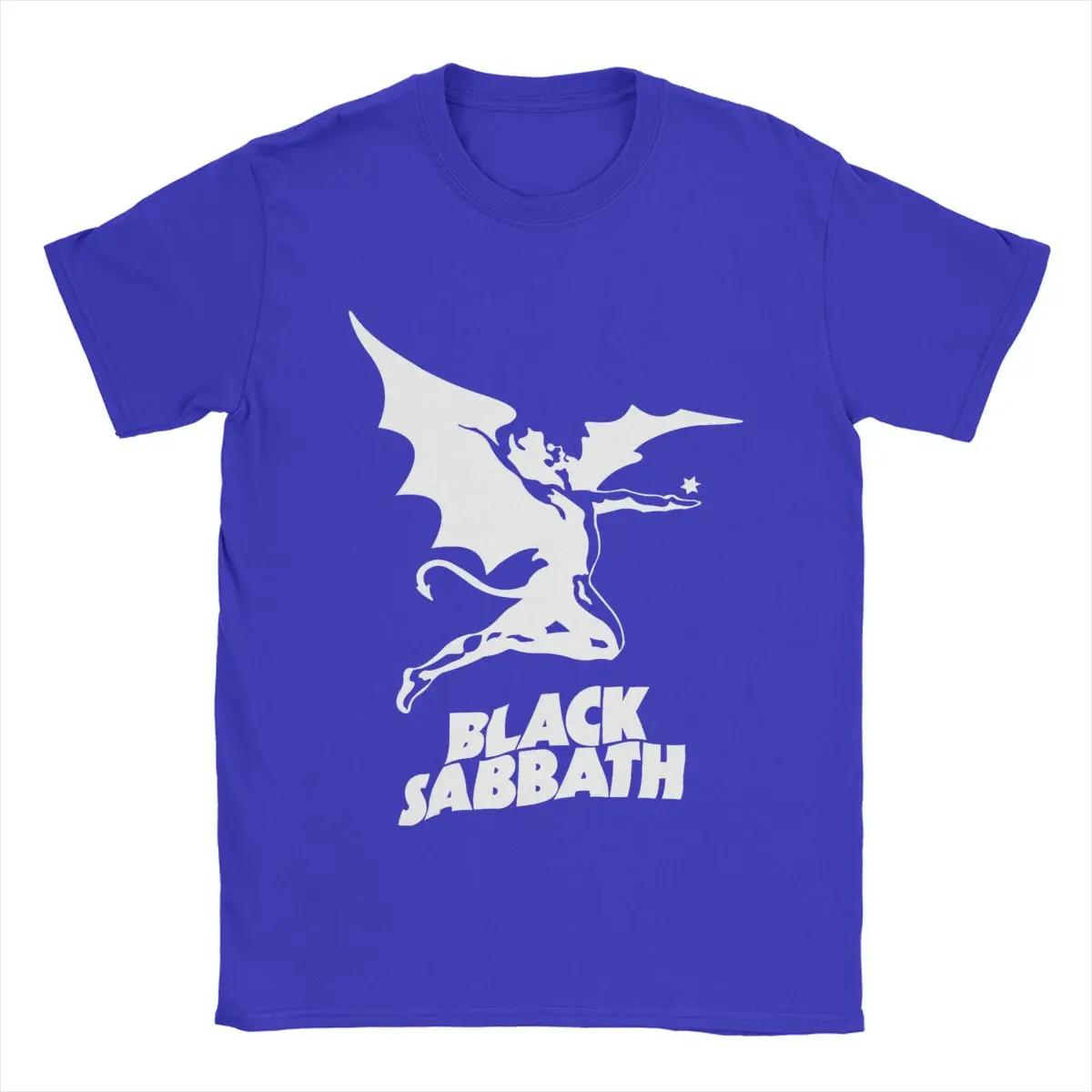 

Fashion Black Cool Sabbaths T-Shirts for Men Round Collar T Shirt Short Sleeve Tee Shirt New Arrival Clothing XXXXXL синий