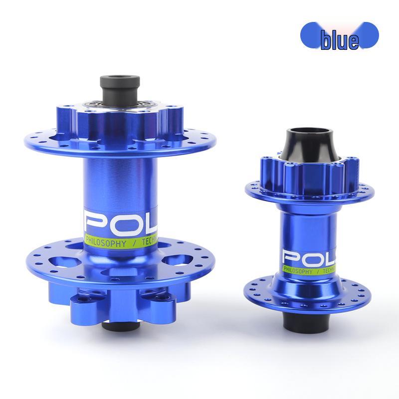 POLSO CNC Aluminum Electric Motorcycle Disc Brake Hub with Six-Bolt, 32H/36H Compatibility, and 10G Spokes
