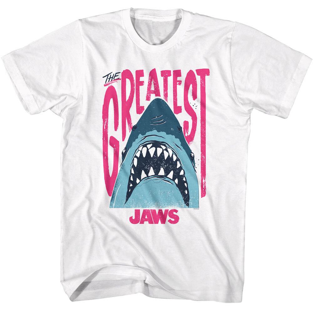 Jaws 70 Thriller Movie The Greatest Jagged Jaws Men T Shirt L