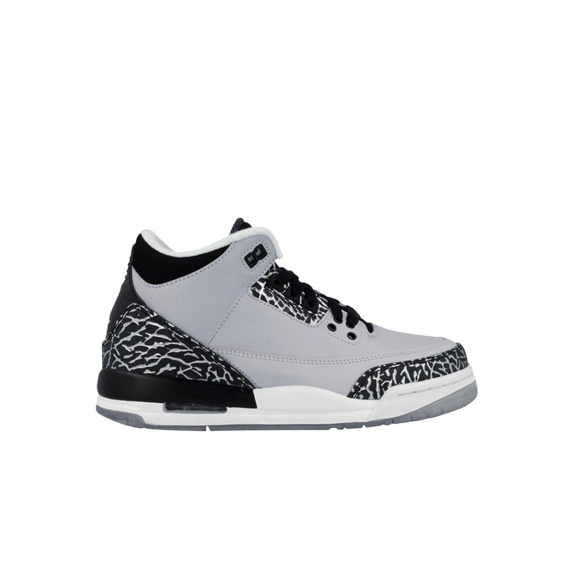(гс) Jordan 3 Retro Серый волк 245(6.5Y)