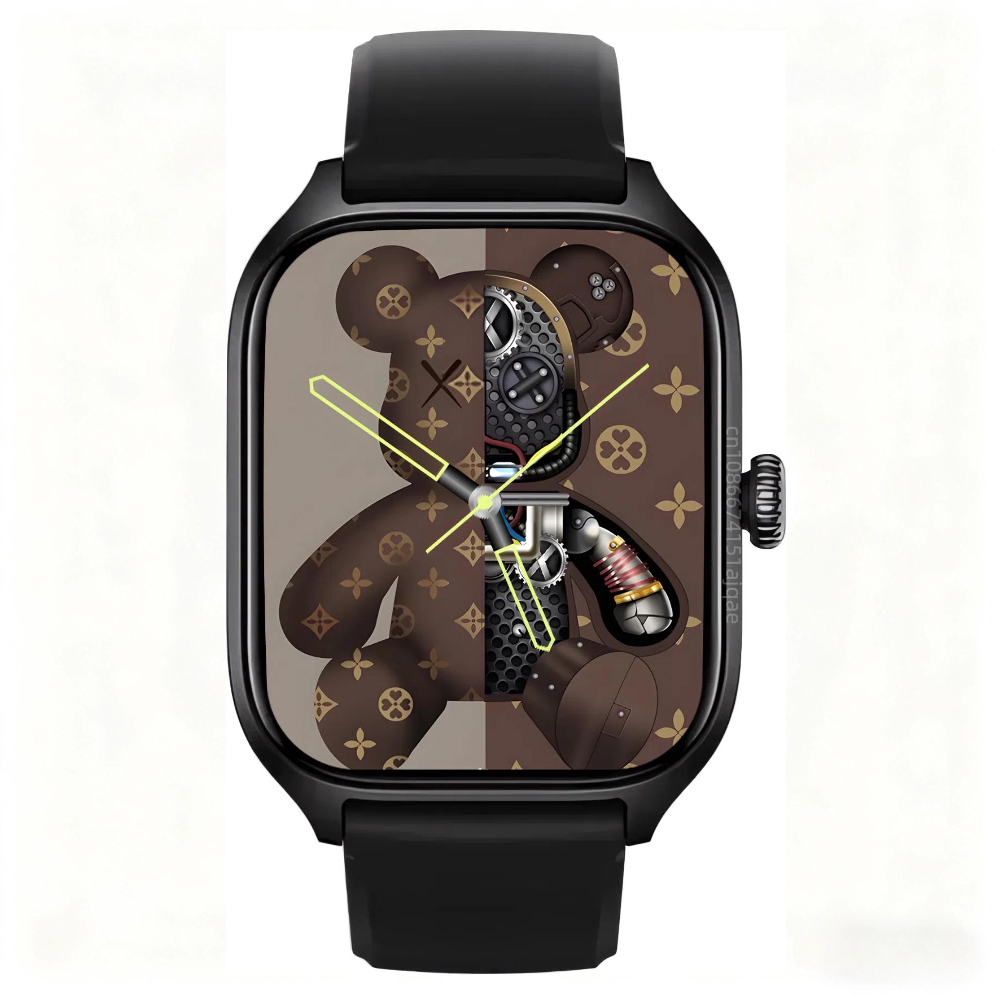 PHONEPACE H9 Intelligent Watch Bluetooth Call Remote Photography Sleep Monitoring Multiple Sports Modes Heart Rate Blood