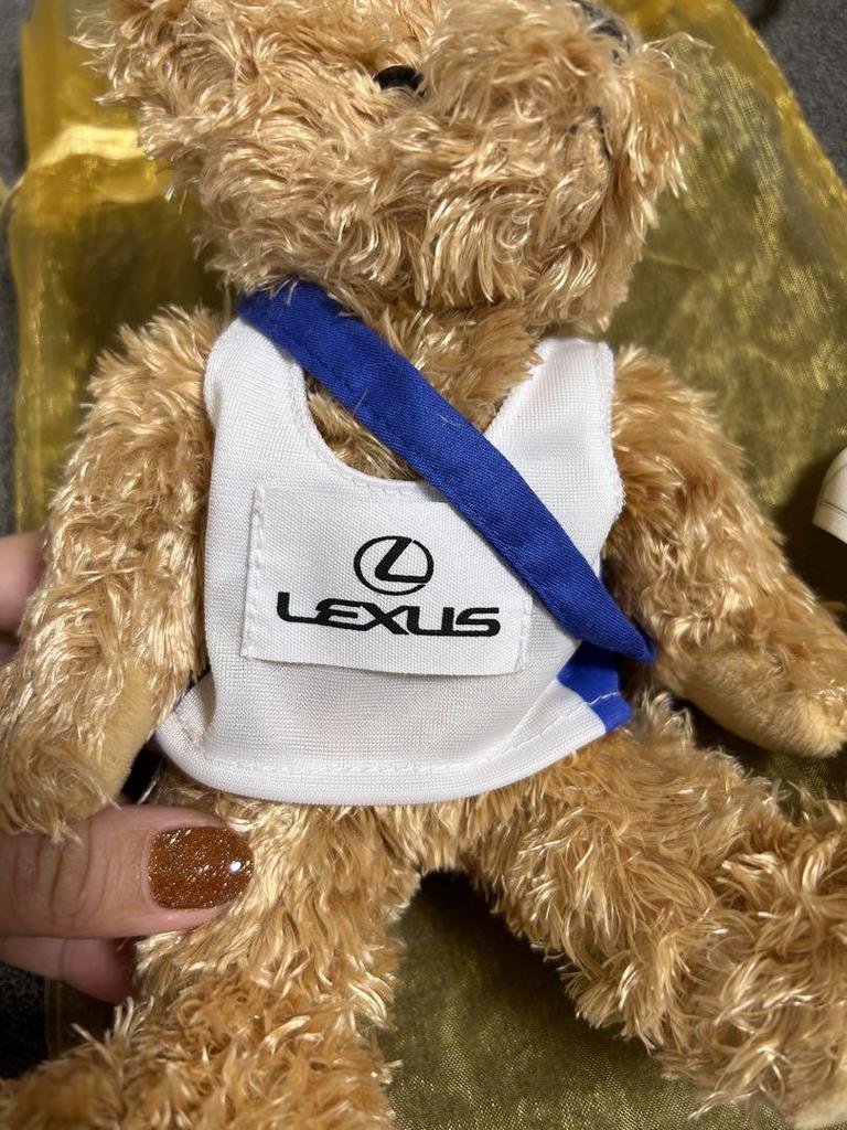 [USED] Lexus Bear Relay Race Lexus Teddy Bear