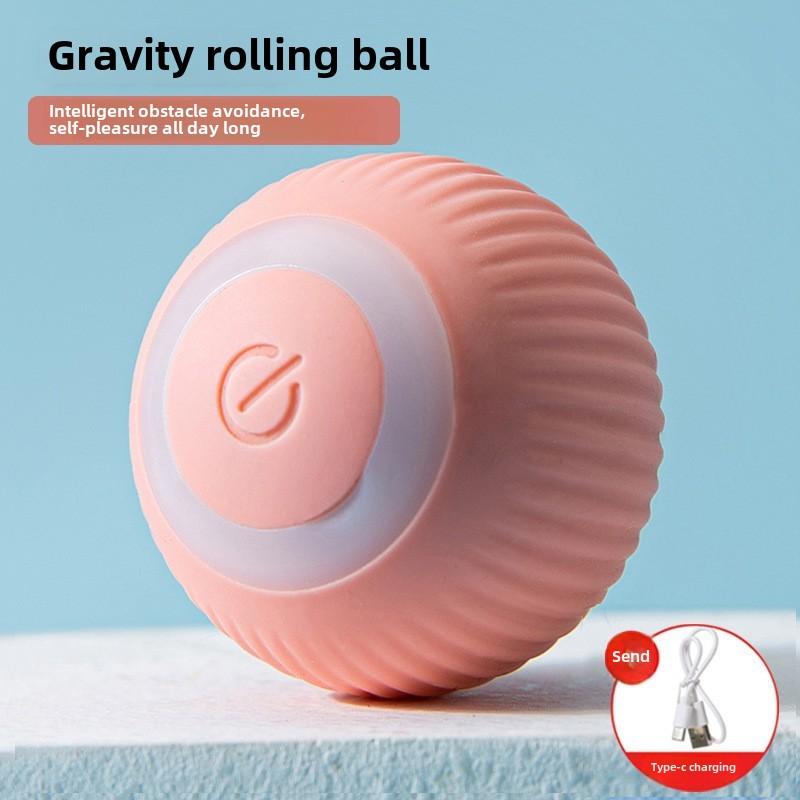 

Игрушка для собак, антискрежетный автоматический мяч, самостоятельный ход, чтобы снять скуку, выгуливающий мяч для собак, плюшевый померанский шпиц, умная собачка, дразнилка