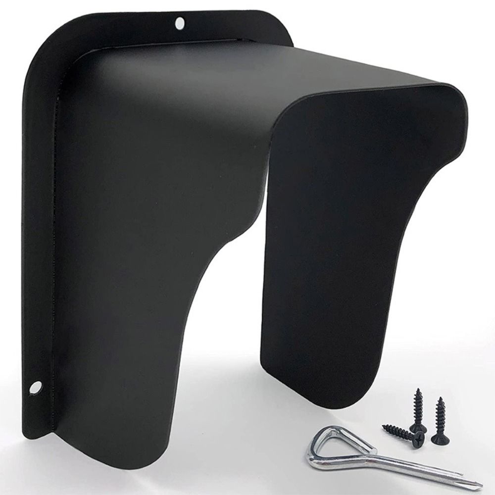 Metal Material Doorbell Cover Waterproof Design Outdoor Use Rain Cover Universal Fit Rainproof Box Protective Cove