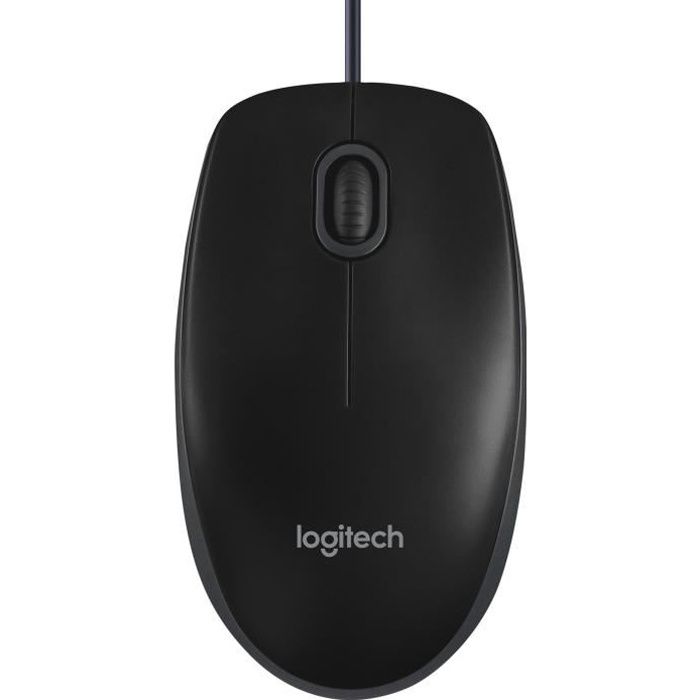 Logitech souris optique - B100 Noir