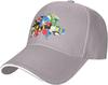 Mapa de Cantones de Suiza Banderas Gorra de Béisbol Poliéster Casual Protección Solar Gorra Ajustable Para Unisex