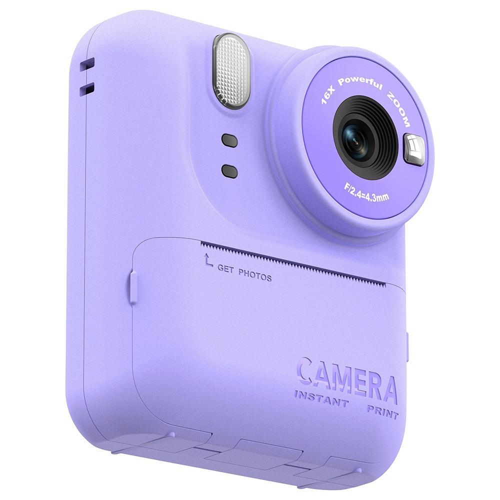 New 1080P HD Kids Print Camera Instant Photo Camera Thermal Paper Print Outdoor Photo Trip Birthday Gift Cameras