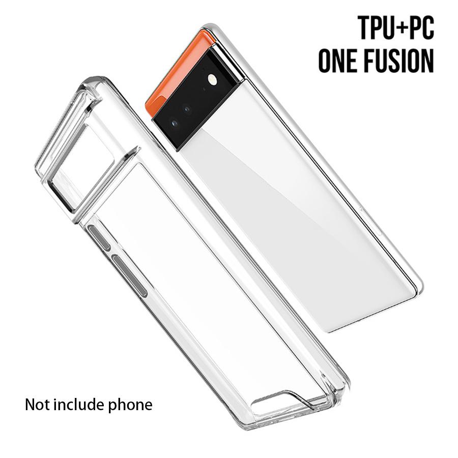 1PC Phone Case For Google Pixel 6 Case Clear Anti-Fingerprint Cover
