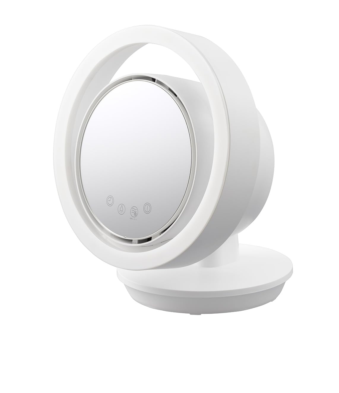 

Toshiba Tabletop Fan White DC Motor LED Light with Mirror TF-14DT26