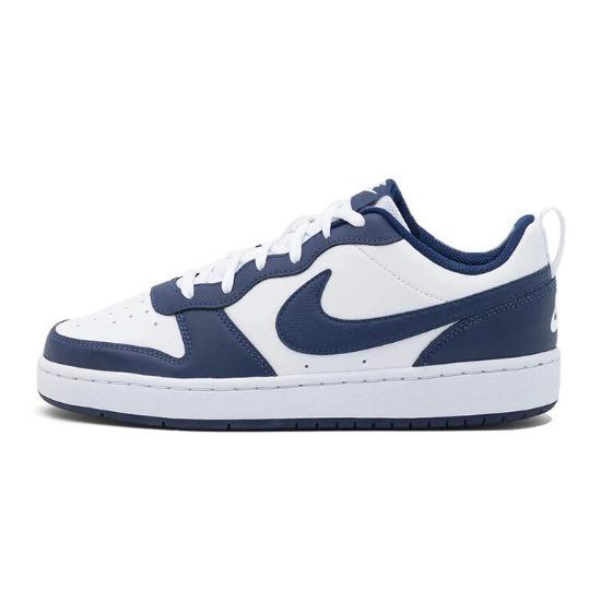 Nike Court Borough 2 Low White Signal Blue BQ5448-107 GS