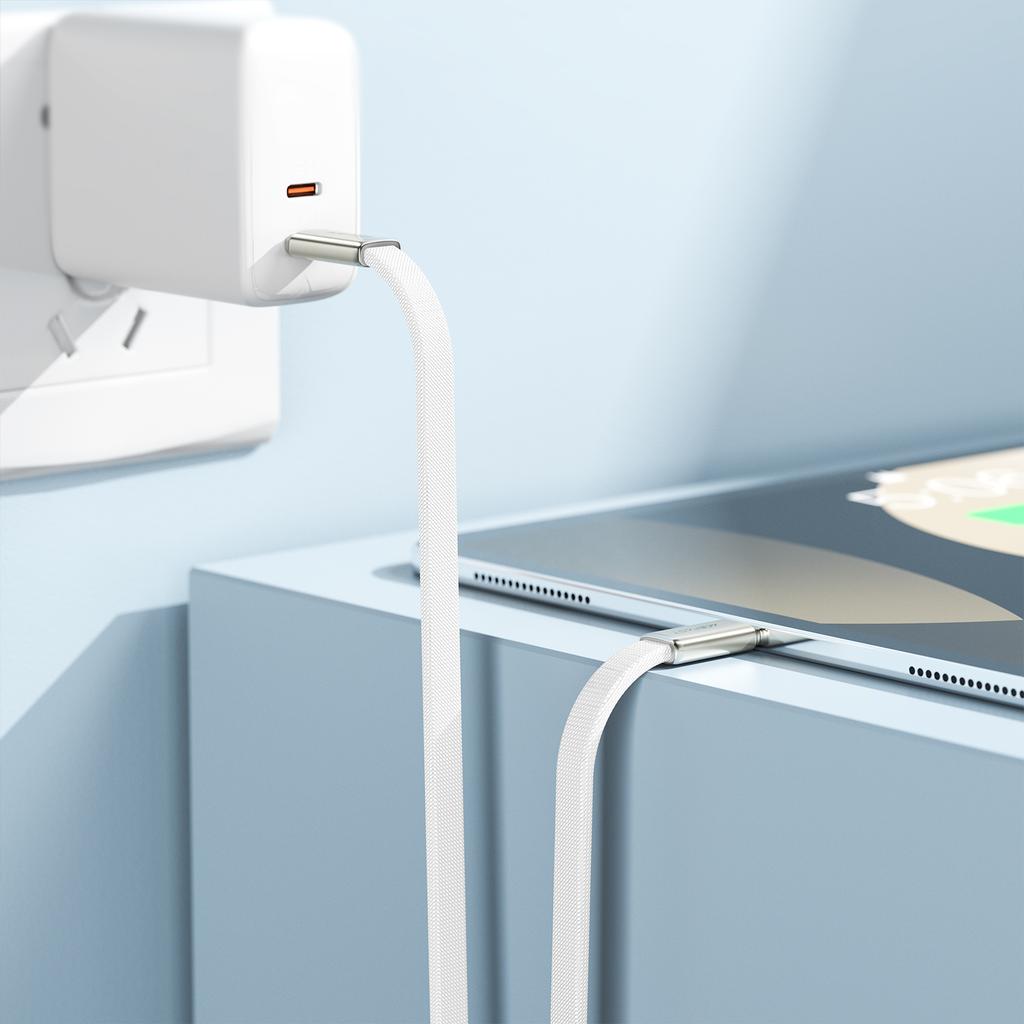 ACEFAST C24-01 Ultra-Thin USB-C to Lightning Cable 30W Fast Charging Data Sync Cord For iPhone / iPad