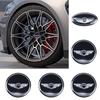 Car Steering Wheel Emblem Badge Sticker Car Wheel Center Hub Cap Stickers