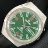JAPAN VINTAGE RICOH R31 AUTOMATIC MENS GREEN COLOR DIAL WATCH A707639-1