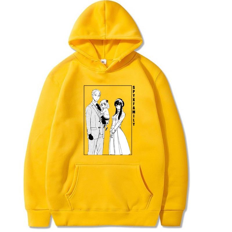 Japanese Animation Men's Hoodie Vintage Unisex Pullover Men Vintage Graphic Hoody Tops Oversize Streetwear Clothing