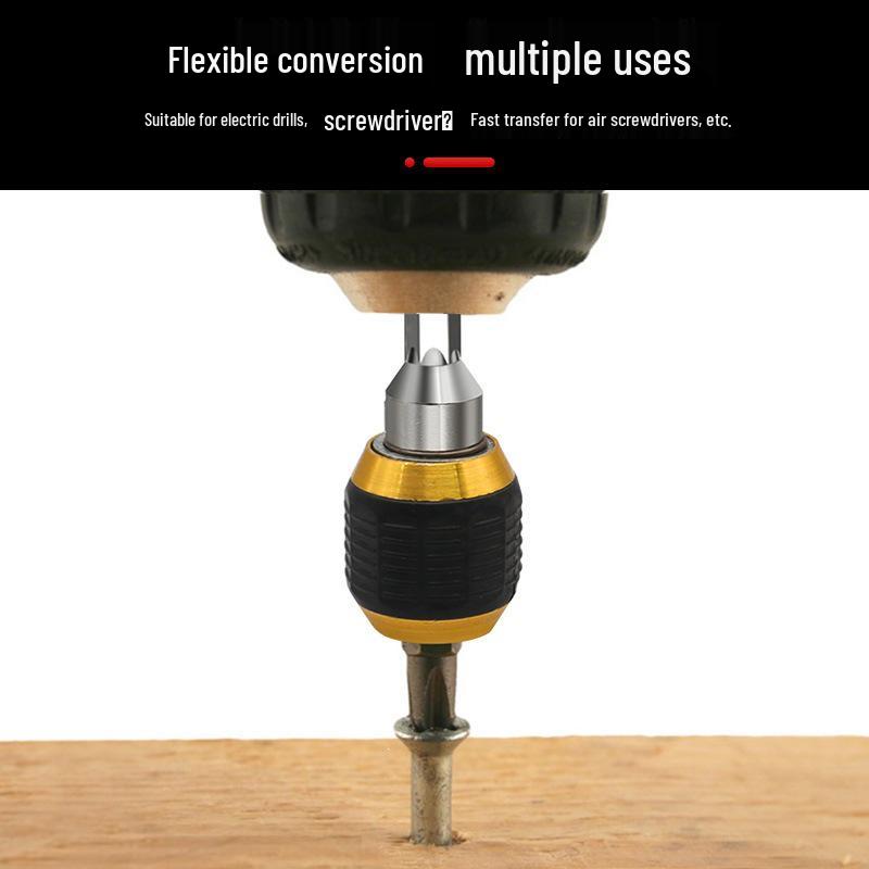 Hex Shank Quick Release Self-locking Extension Rod for Electric Drills and Screwdrivers