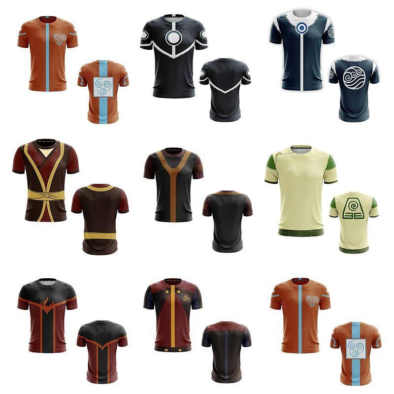 Avatar The Last Airbender Tshirt For Women And Men With Stunning 3d Print And Breathable Soft Material