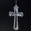 Klare Acryl Weihnachtsdekorationen Weihnachtskugel Elegante Religiöse Dekoration mit Aufhängeseil Winterparty Geschenk