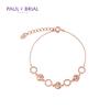 PAULBRIAL Flowers Wreath Collection PABB018S Bracelet