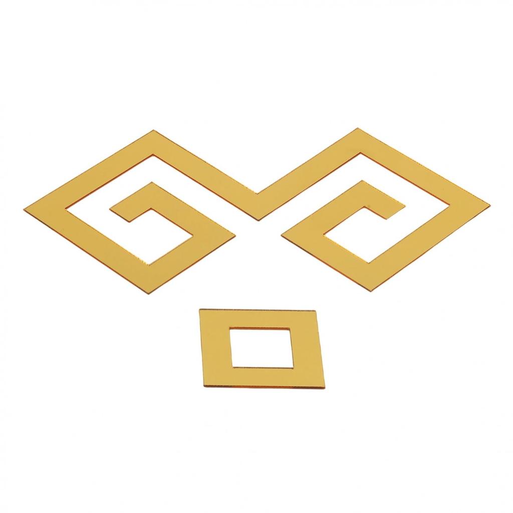 Creative Wall Art 3D Mirror Sticker Acrylic Wall Decor