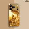 horse print Patterned tempered glass design for iPhone16 17 Pro Max 15 14 13 12 11 ProMax Phone Case Camera Cover Shockproof H