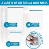 5Pcs Space Saver Vacuum Storage Bags Travel Compression Bags for Clothing Luggage and Cruise Trip Accessories