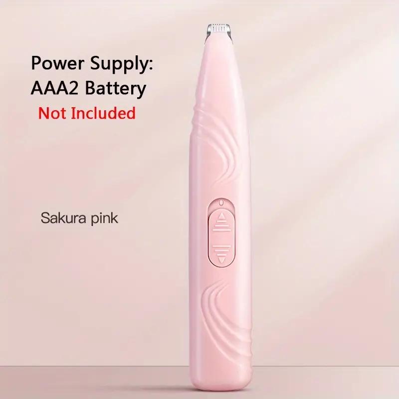 1 non battery pet shaver electric clipper suitable for cats and dogs. It can be used to shave foot hair, buttocks hair, eyes hai
