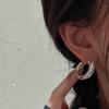Xiaomi 925 Sterling Silver Vintage Earrings For Women Simple Round Gold Earring Jewelry Prevent Allergy Party Accessories Gift