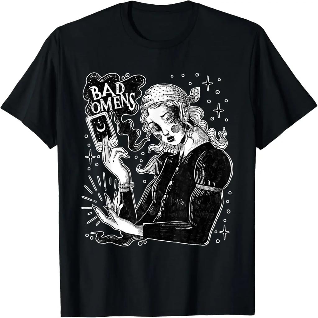 Bad Omens Fortune Teller Bad Omens T-Shirt,Quality short sleeves