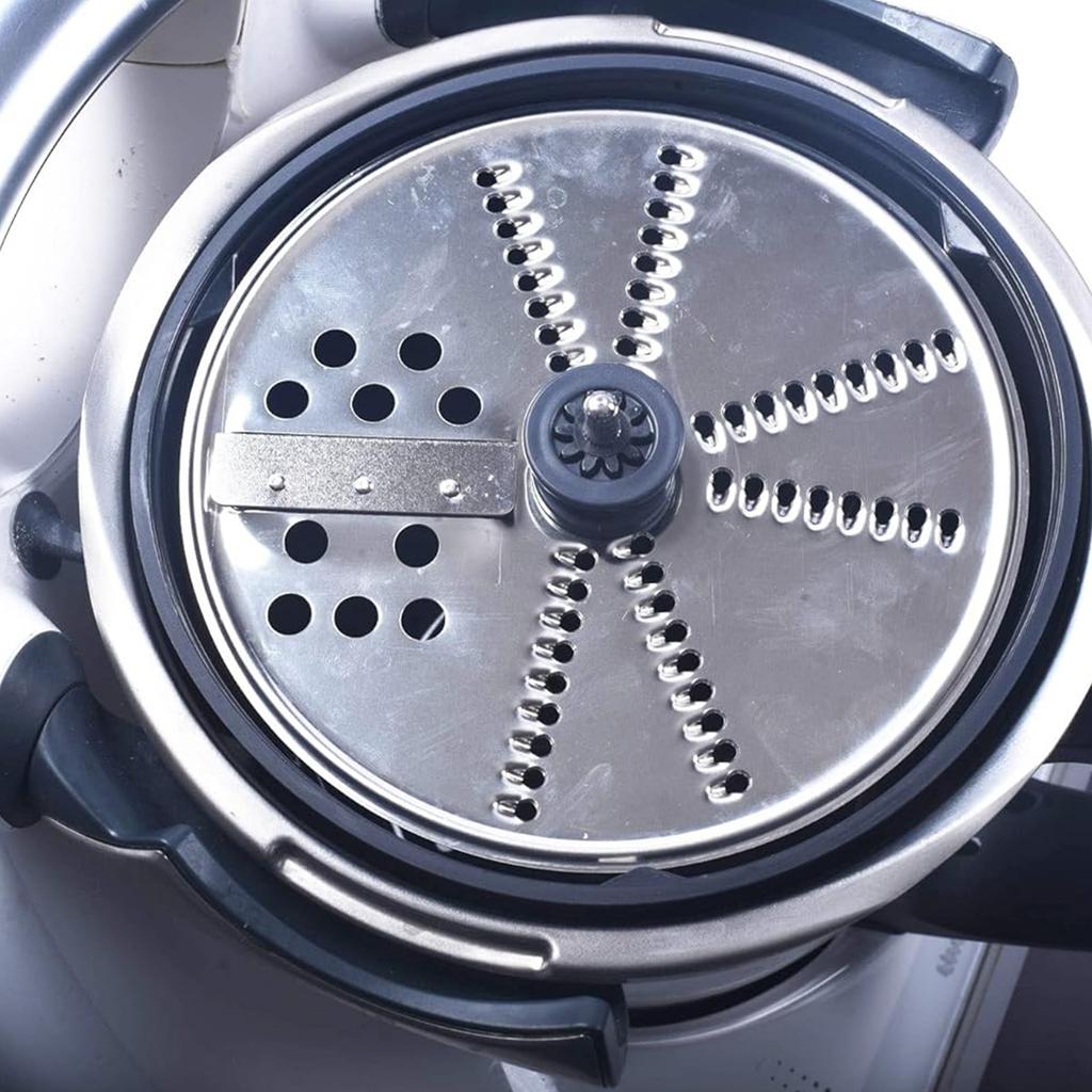 Multifunktionaler Gemüse-Käse-Schneider Hobel Reibe Küchenzubehör Schäler-Aufsatz für Thermomix TM5 TM6