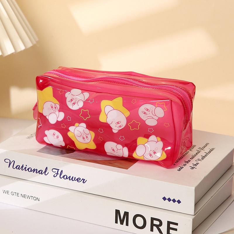 Ugly Fish Hangyodon Pencil Case Large Capacity PVC Pen Bag Cute Square Storage Bag Stationery Box