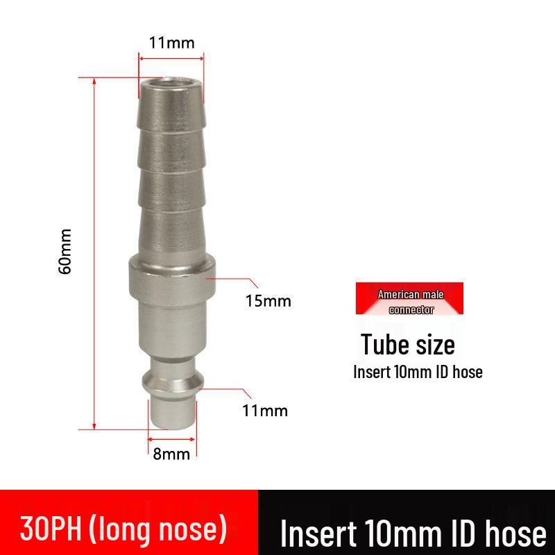 American NPT Quick Self-Locking Pneumatic Connector for Small Air Hammer Tools