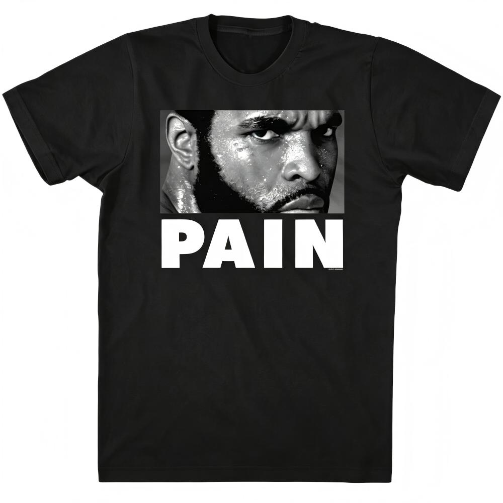 Mr T Pain Retro Boxing Graphic Print T-Shirt