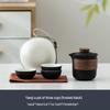 Chu Xiaojie Portable Ceramic Travel Tea Set