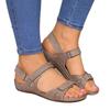 Women's Plus Size Open Toe Sandals Buckle Design Casual Comfortable Daily Outdoor Footwear
