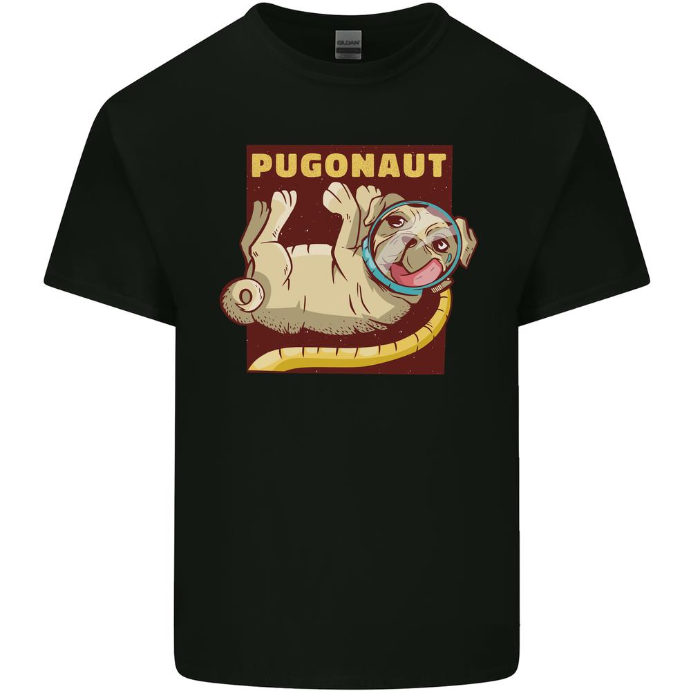 Pugonaut Funny Astronaut Pug Dog Space Kids T-shirt Childrens S