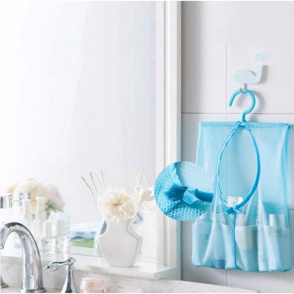 Küche Badezimmer Hängeaufbewahrung Wäscheklammer Netztasche Hängehaken Organizer Großhandel&Dropship